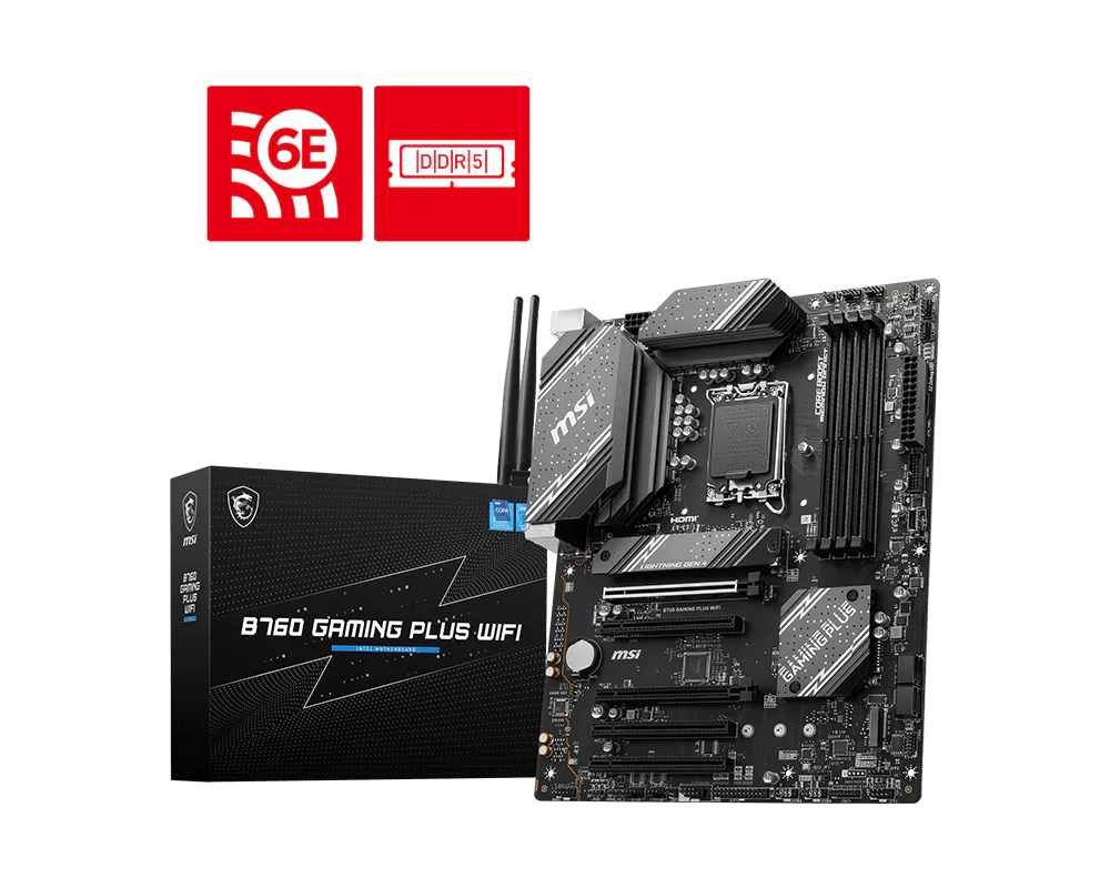 Материнская плата MSI B760 GAMING PLUS WIFI