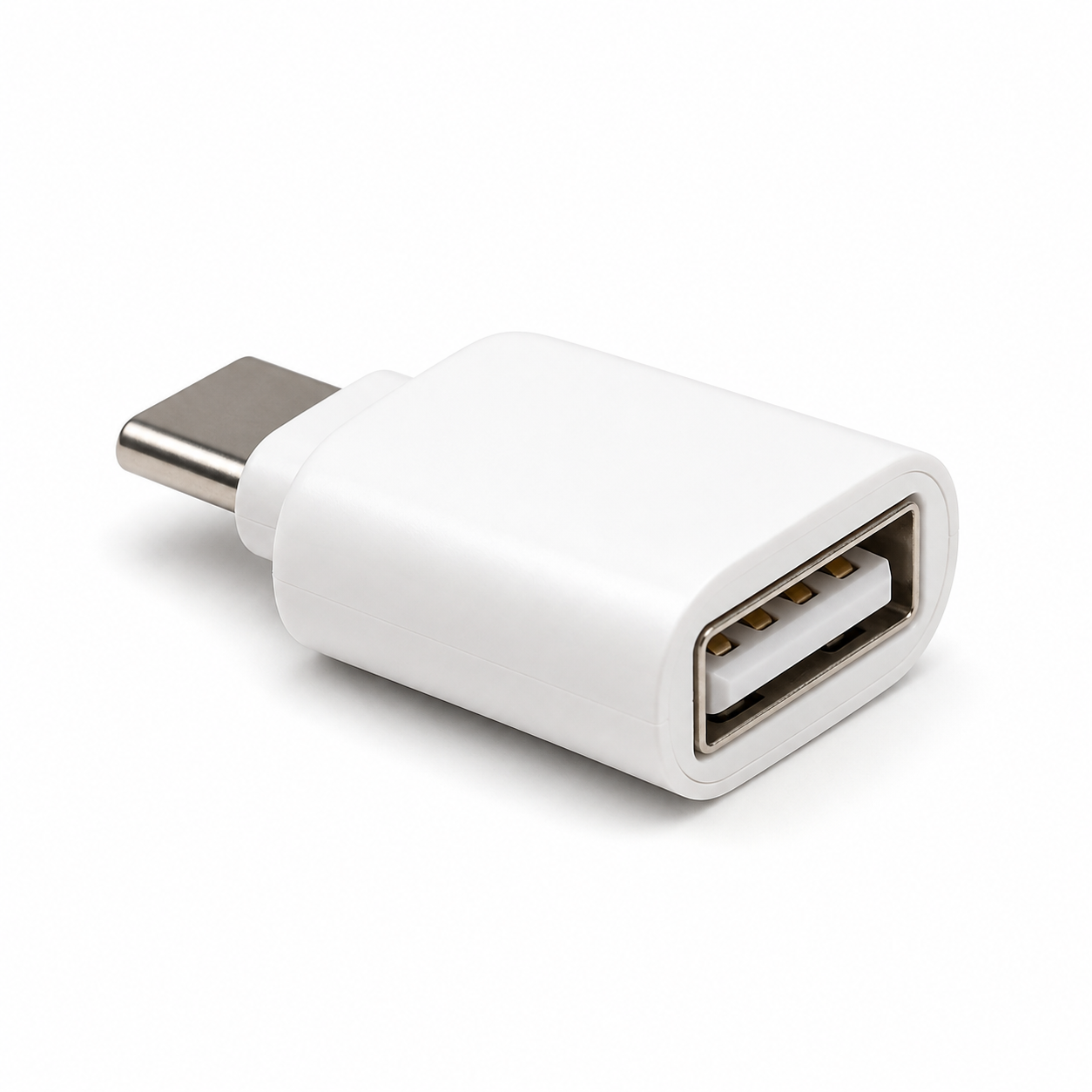 Переходник DEXP USB Type-C — USB Type-A белый