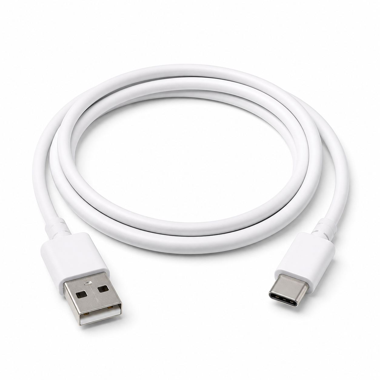 Кабель DEXP USB Type-C — USB Type-A белый 1.5 м