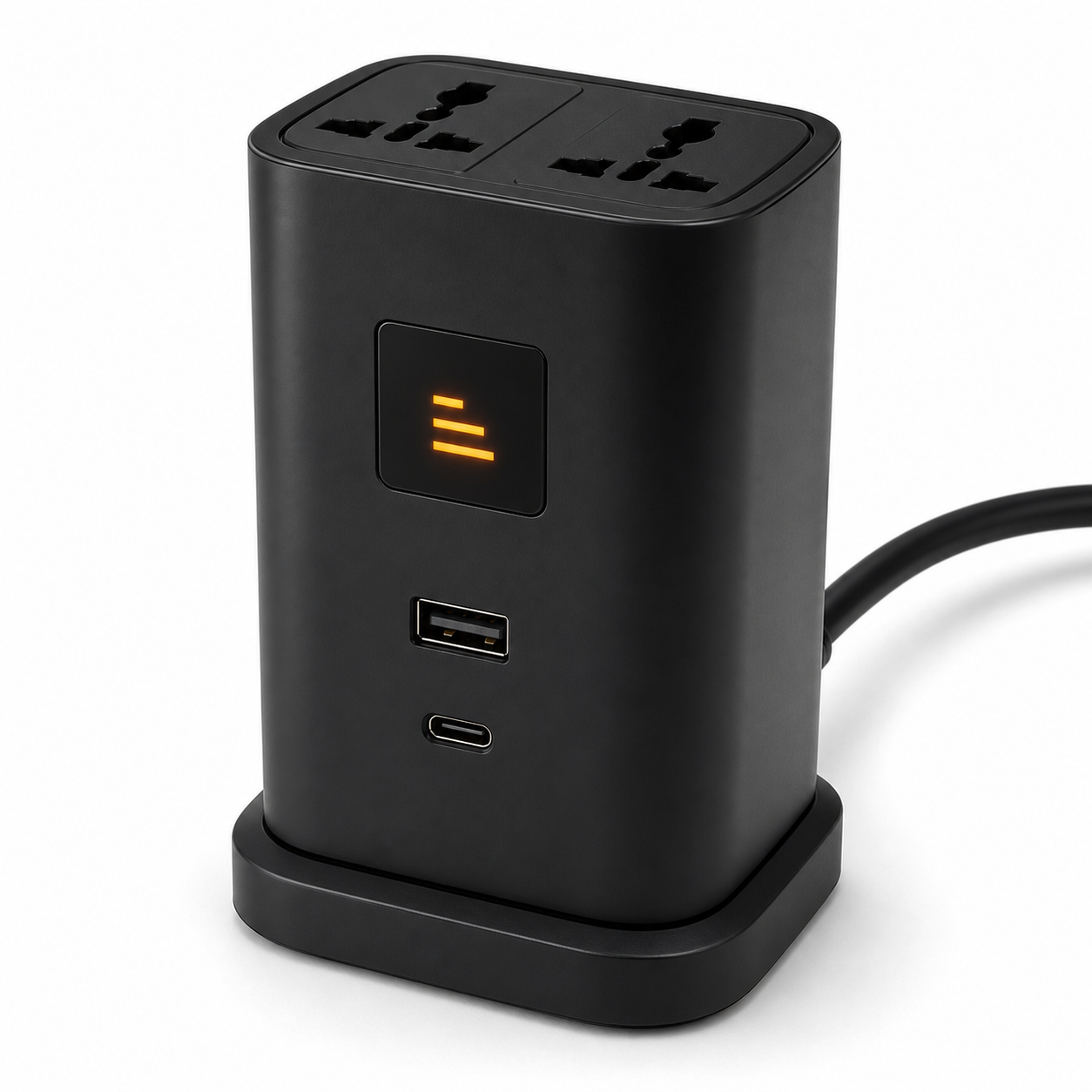 Зарядная станция Baseus PowerCombo Digital PowerStrip 65 Вт