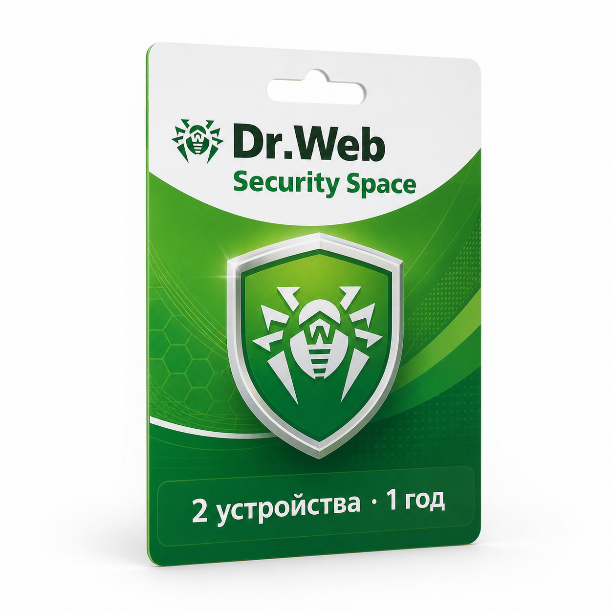 Dr.Web Security Space на 2 устройства, 1 год