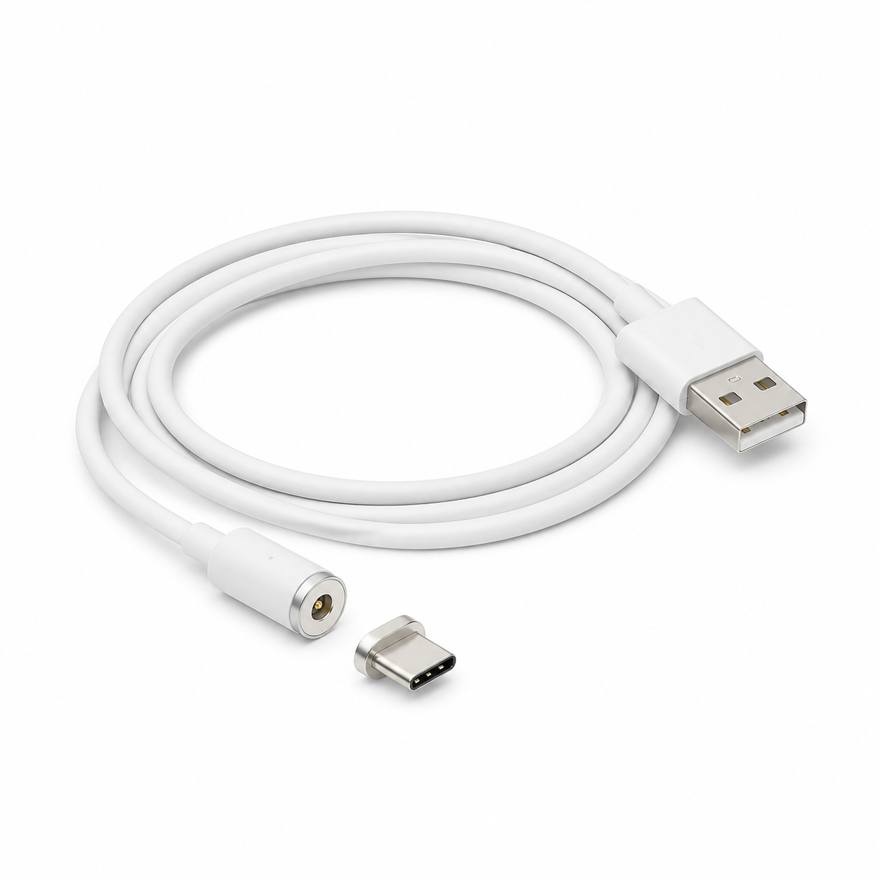 Магнитный кабель LP USB-C — USB-A 1 м