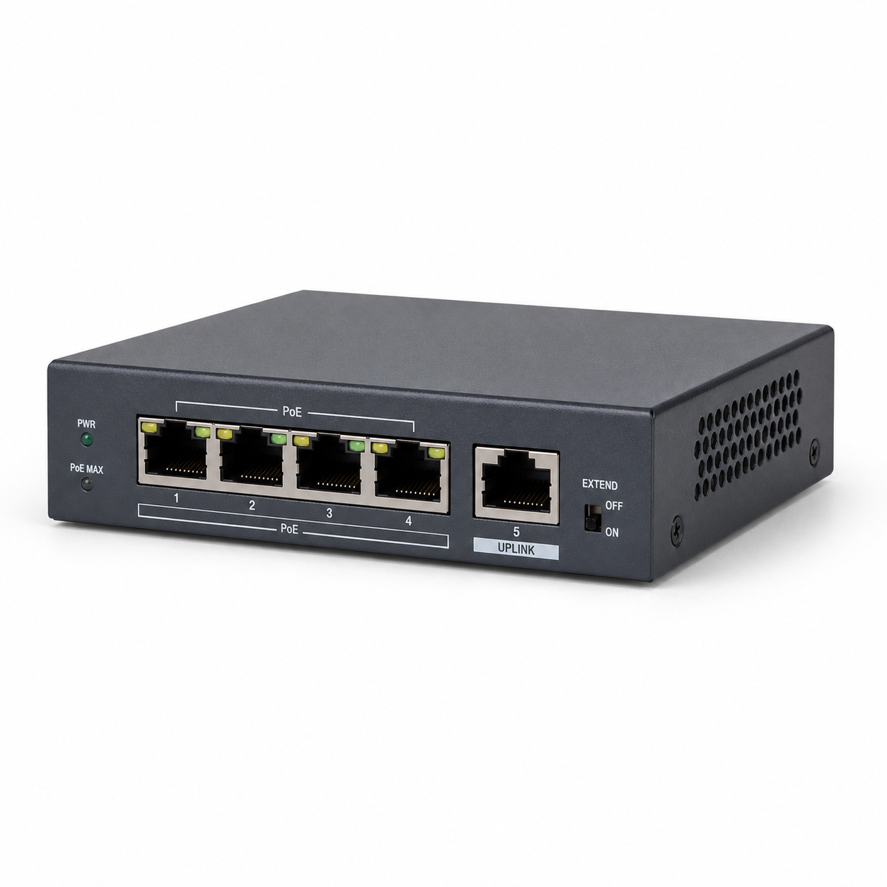 Коммутатор с PoE Hikvision DS-3E0105P-E/M
