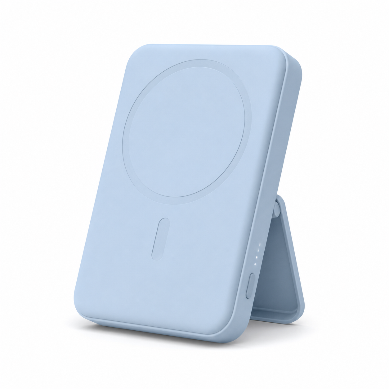 Портативный аккумулятор Xiaomi Magnetic Power Bank 10000 with Built-in Stand голубой